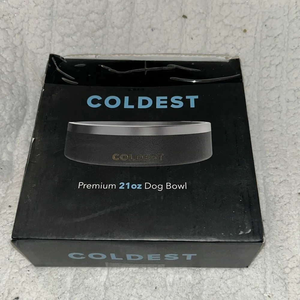 NWT coldest 21 oz dog bowl